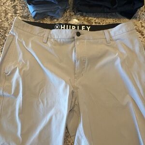 Hurley Men's Gray Chino Shorts